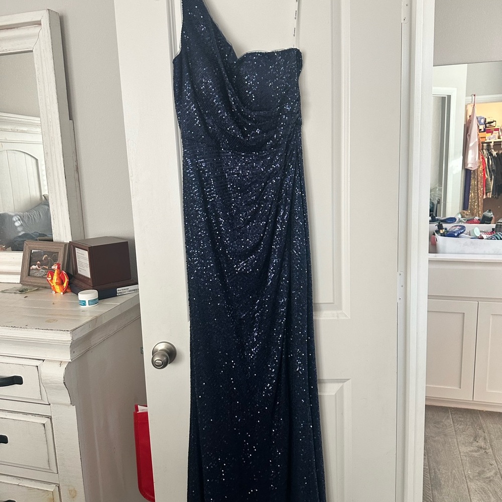 Size 14 midnight blue dress